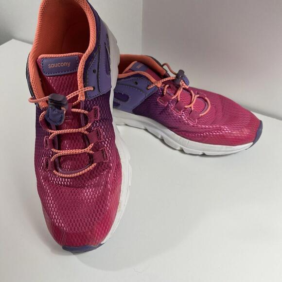 Saucony S Fusion Womens Size 7m Tri Color Running Shoes Sneakers - Picture 2 of 8